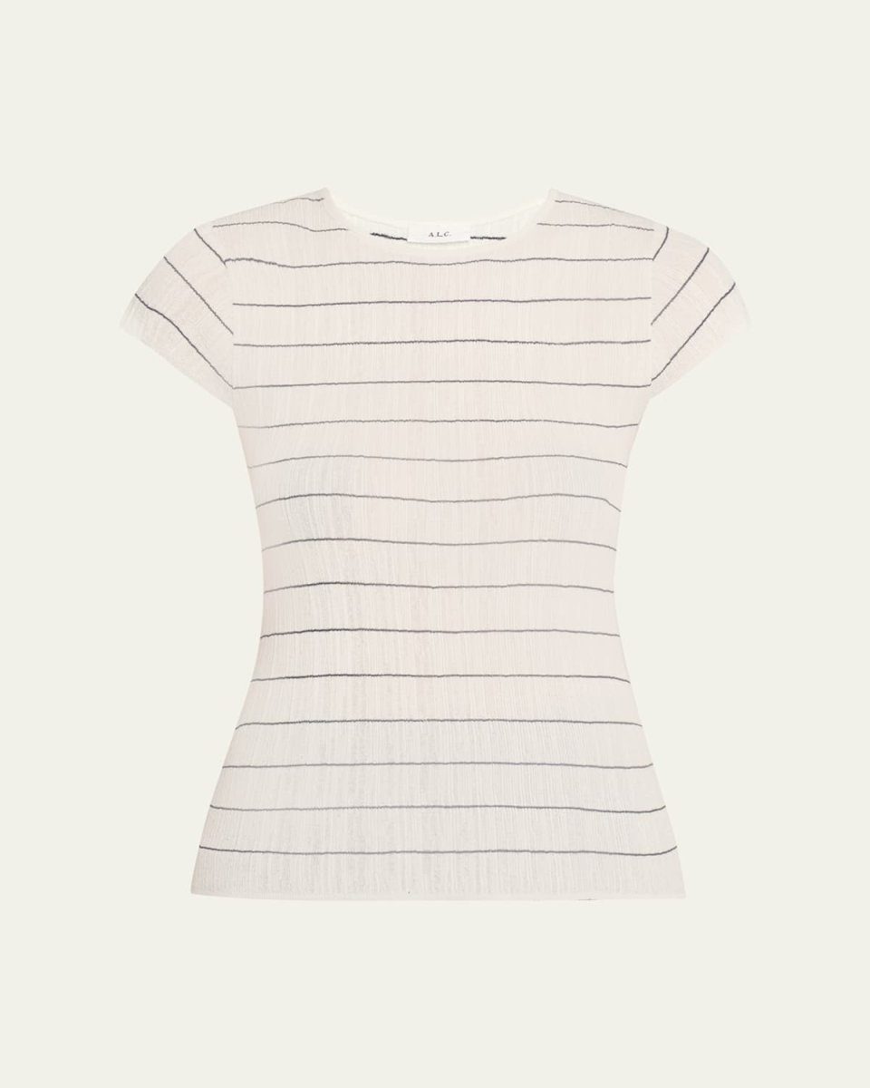 Sam Stripe Crewneck T